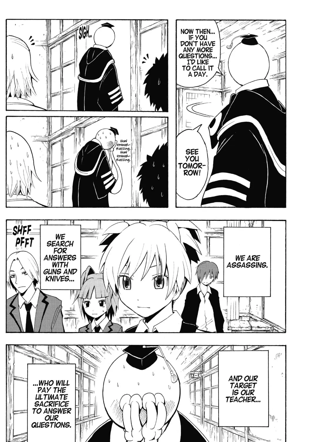 Assassination Classroom, chapter 32, page 29