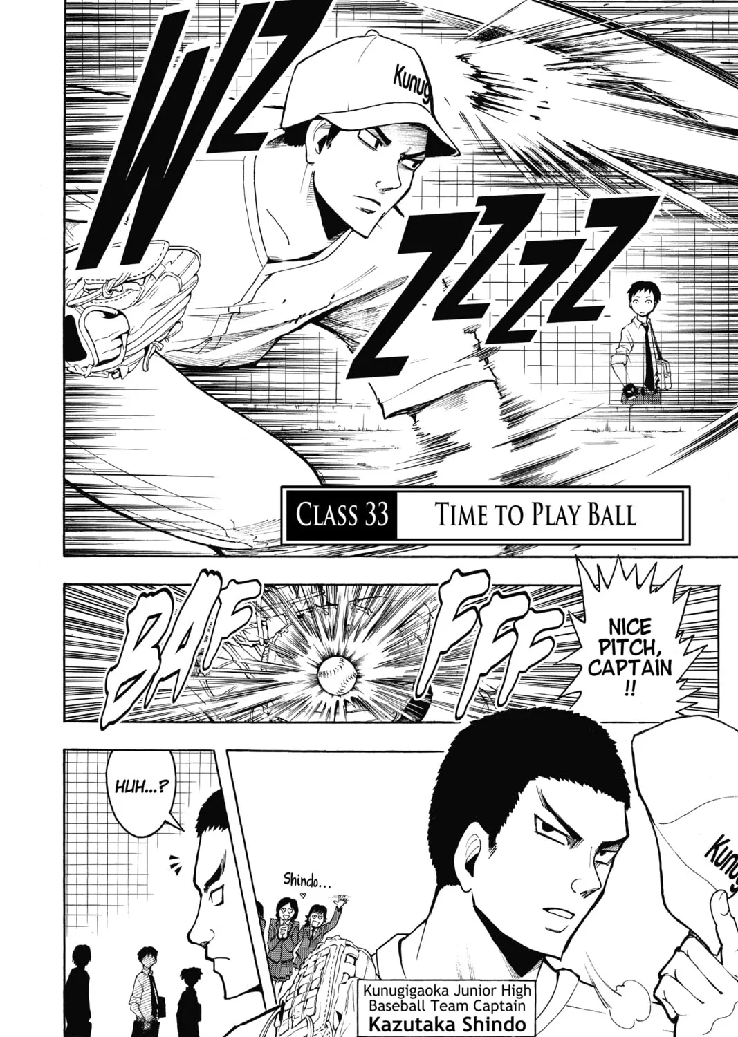 Assassination Classroom, chapter 33, page 3