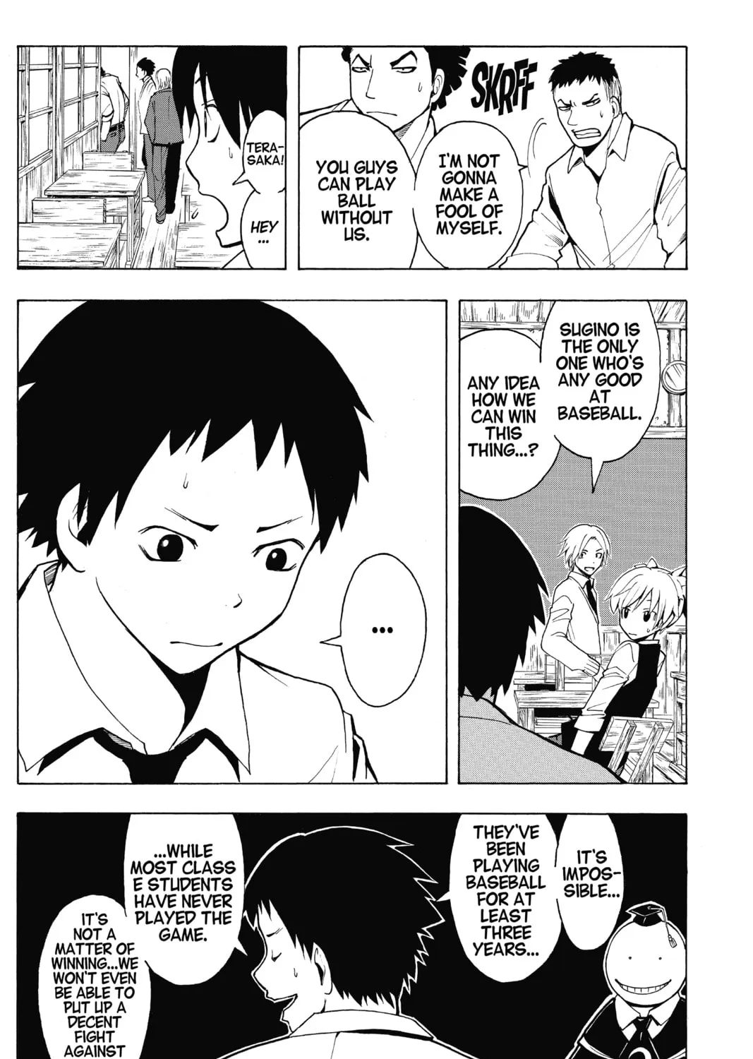Assassination Classroom, chapter 33, page 17