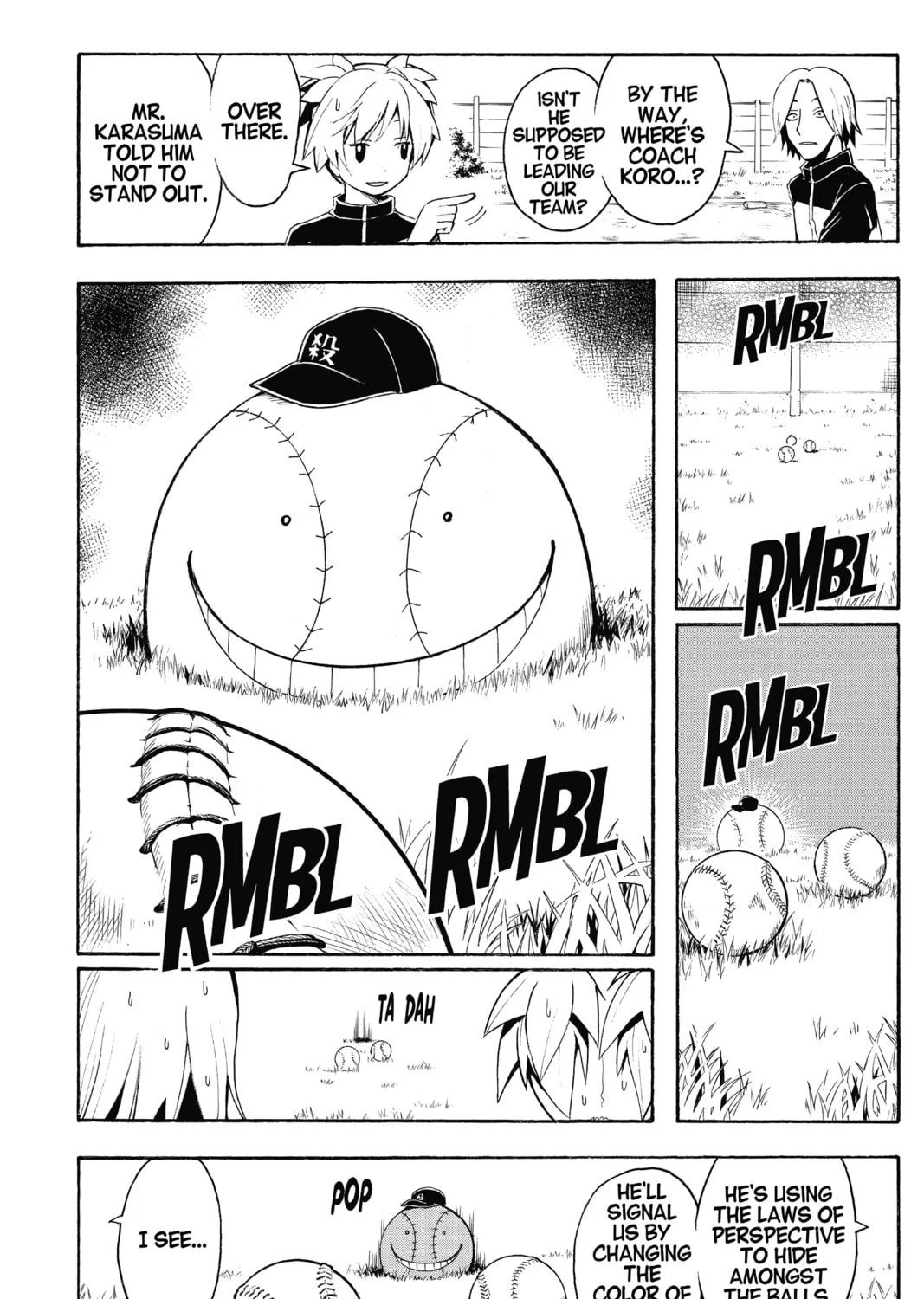 Assassination Classroom, chapter 33, page 35