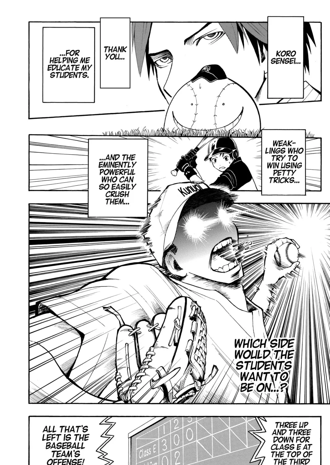 Assassination Classroom, chapter 35, page 35