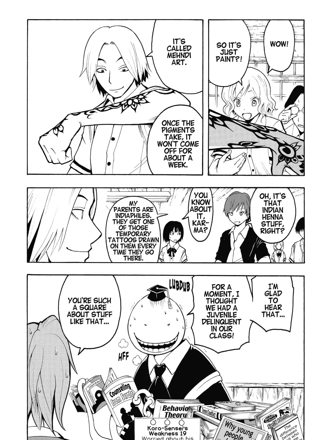 Assassination Classroom, chapter 37, page 7