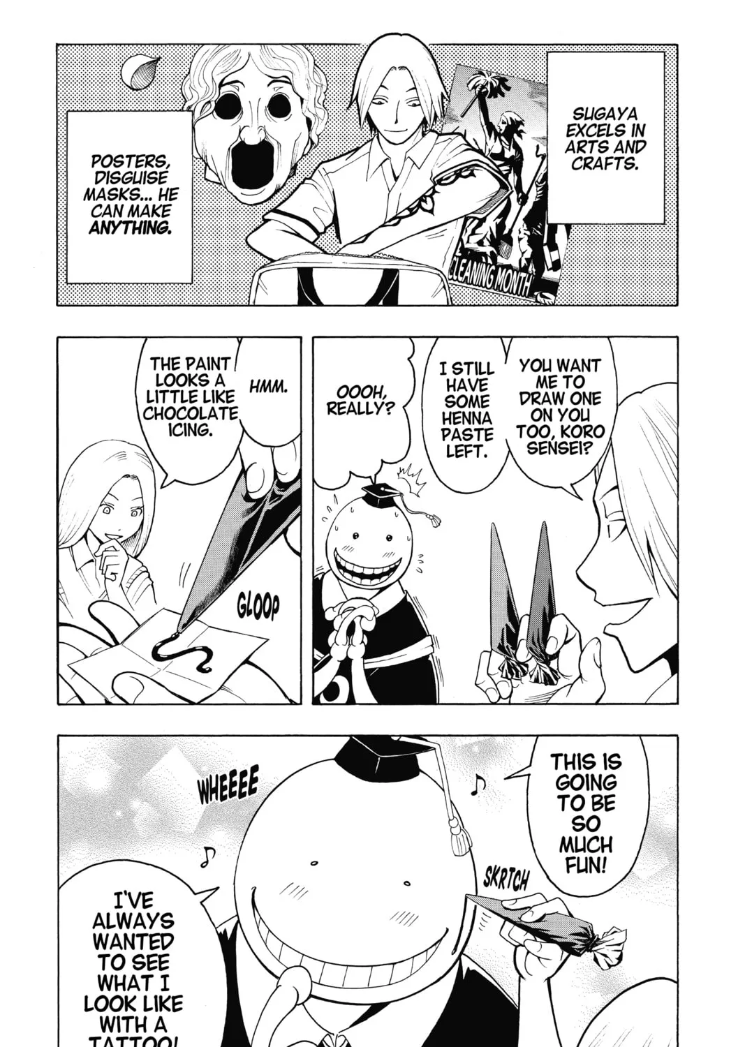 Assassination Classroom, chapter 37, page 9