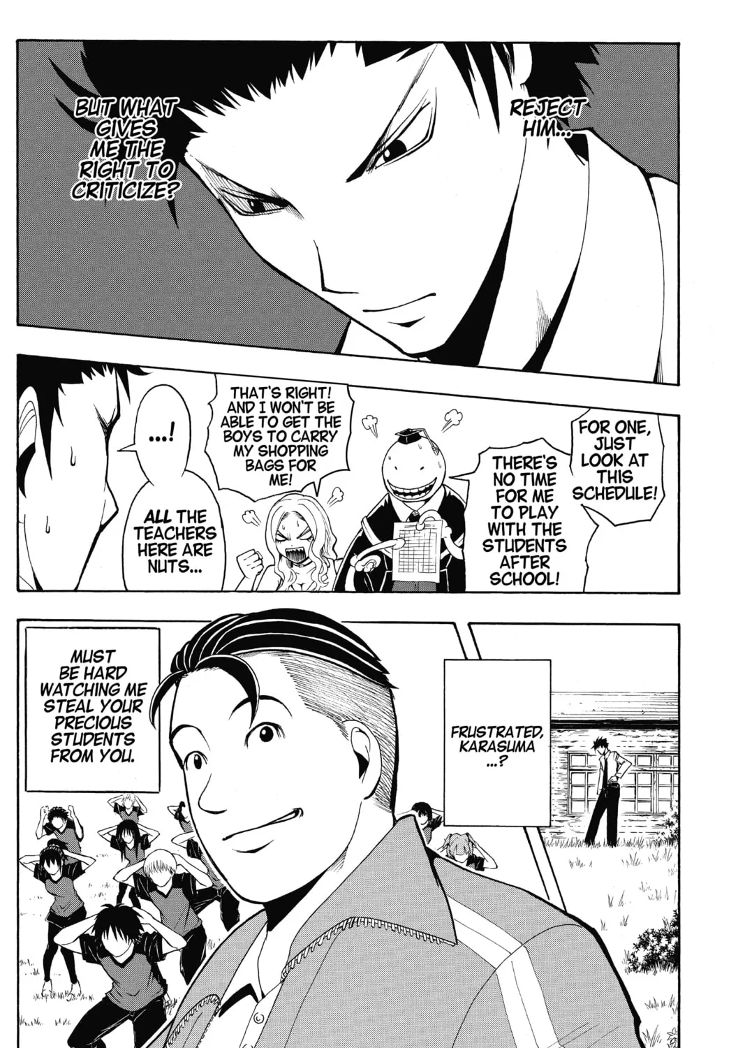 Assassination Classroom, chapter 40, page 9