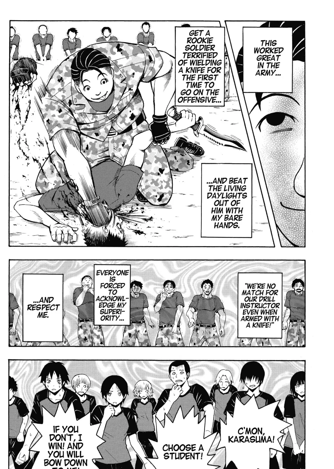 Assassination Classroom, chapter 40, page 25