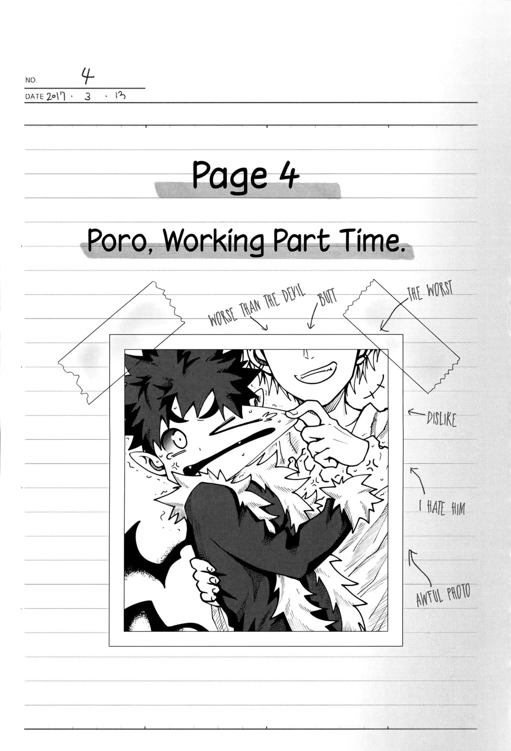 Demon Prince Poro's Diaries, chapter 4, page 1