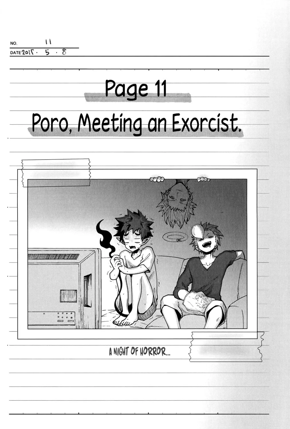 Demon Prince Poro's Diaries, chapter 11, page 1