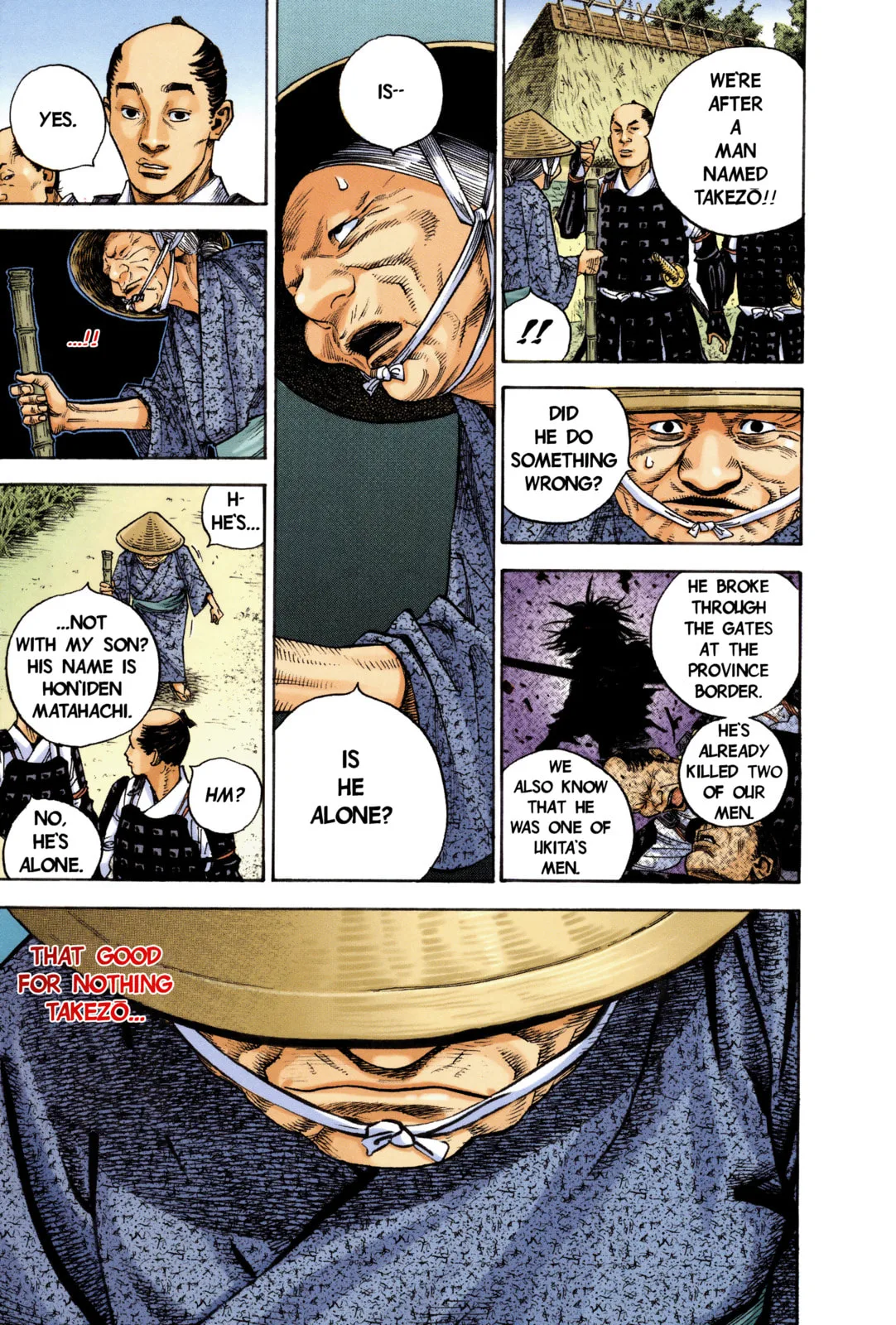 Vagabond Manga, chapter 8, page 10