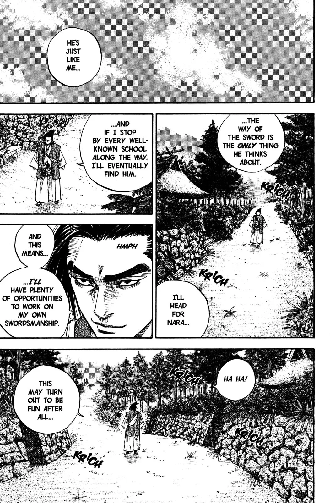 Vagabond Manga, chapter 34, page 1