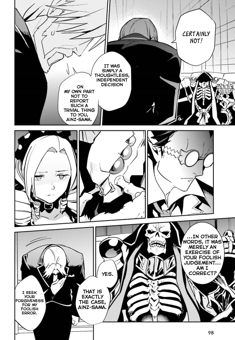 Overlord, chapter 40, page 8