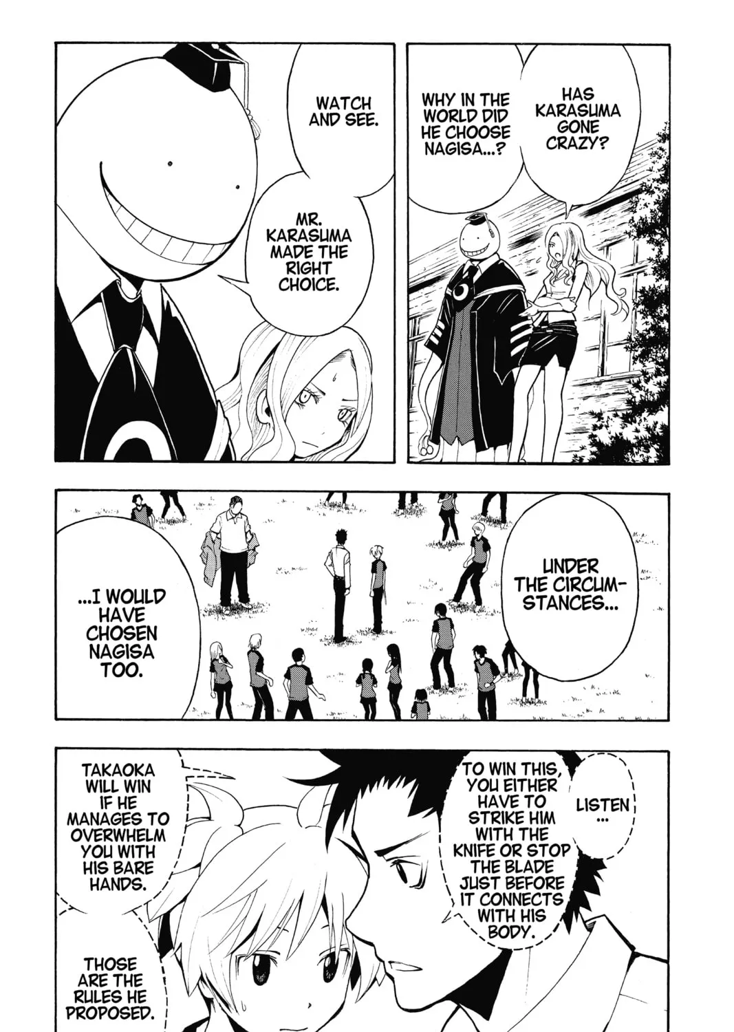 Assassination Classroom, chapter 41, page 5
