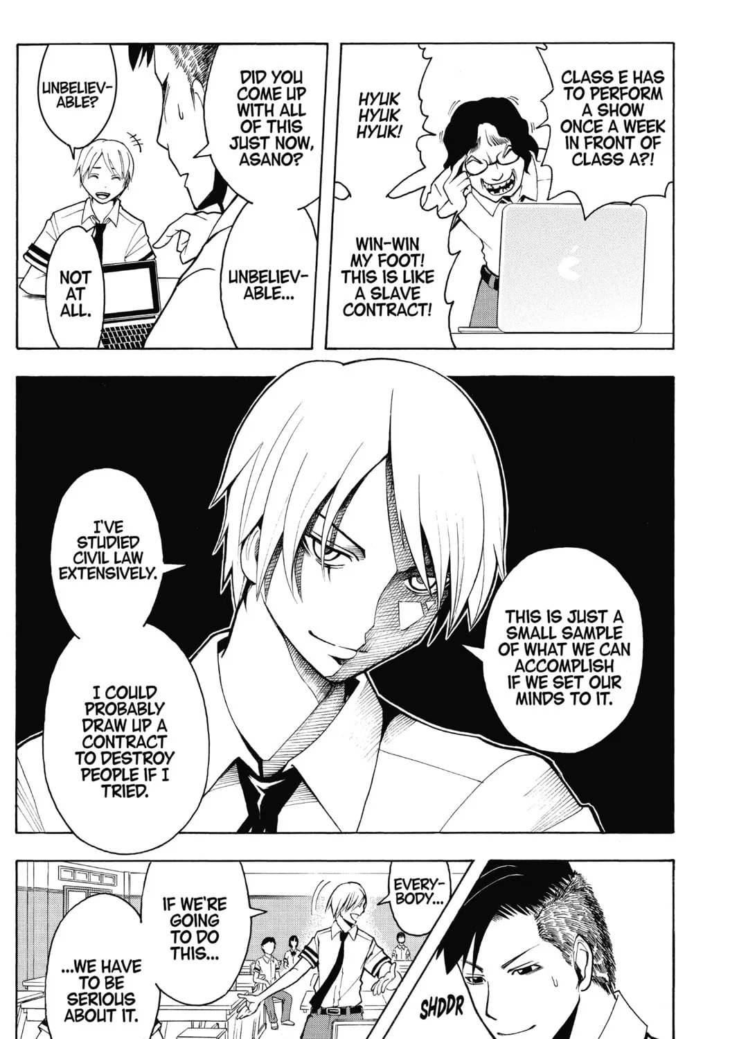 Assassination Classroom, chapter 52, page 9