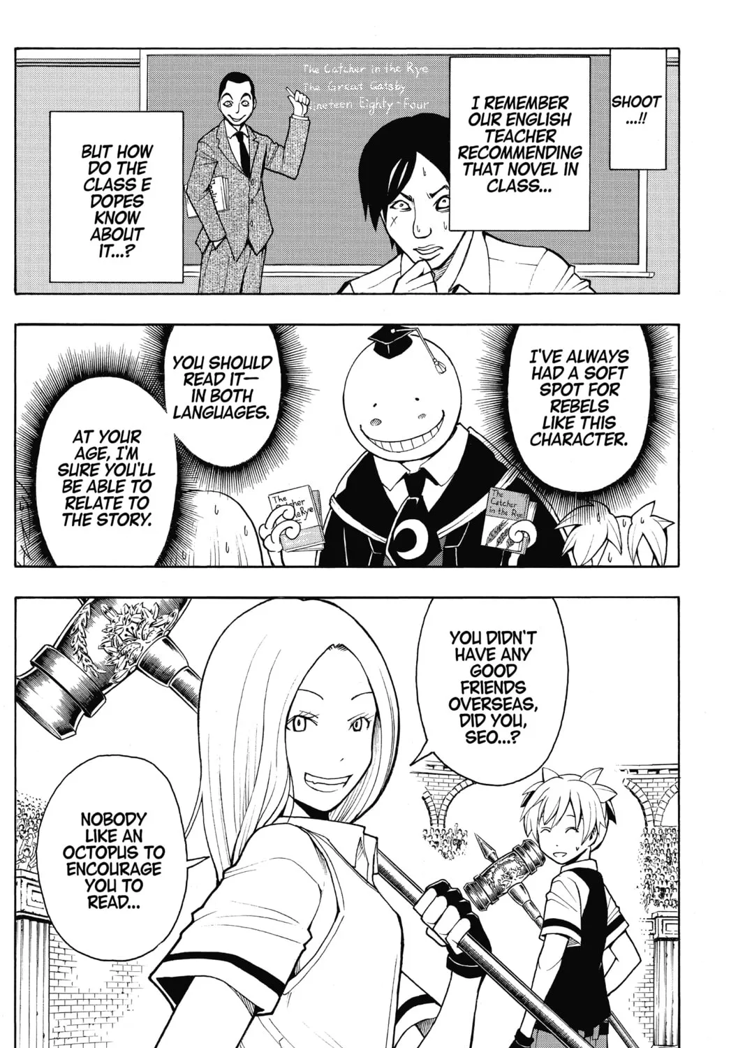 Assassination Classroom, chapter 53, page 17