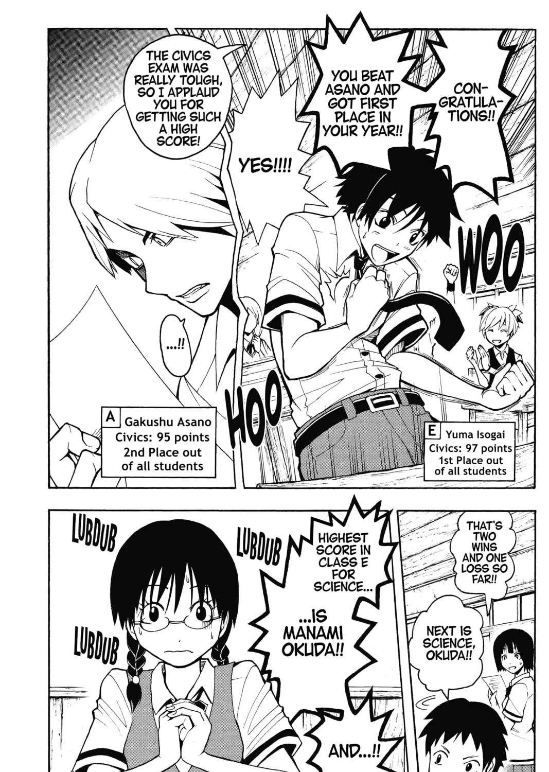 Assassination Classroom, chapter 54, page 11