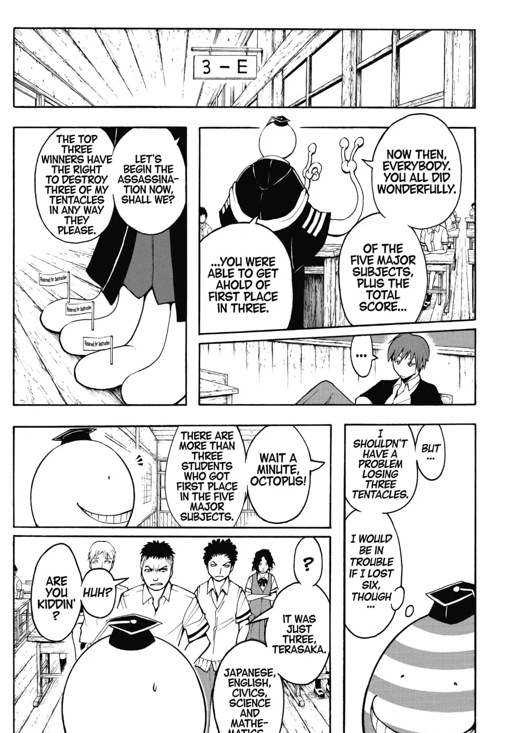 Assassination Classroom, chapter 54, page 33