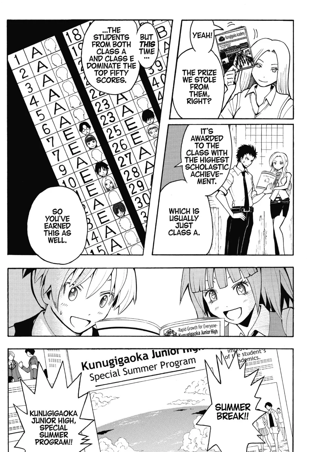 Assassination Classroom, chapter 55, page 25