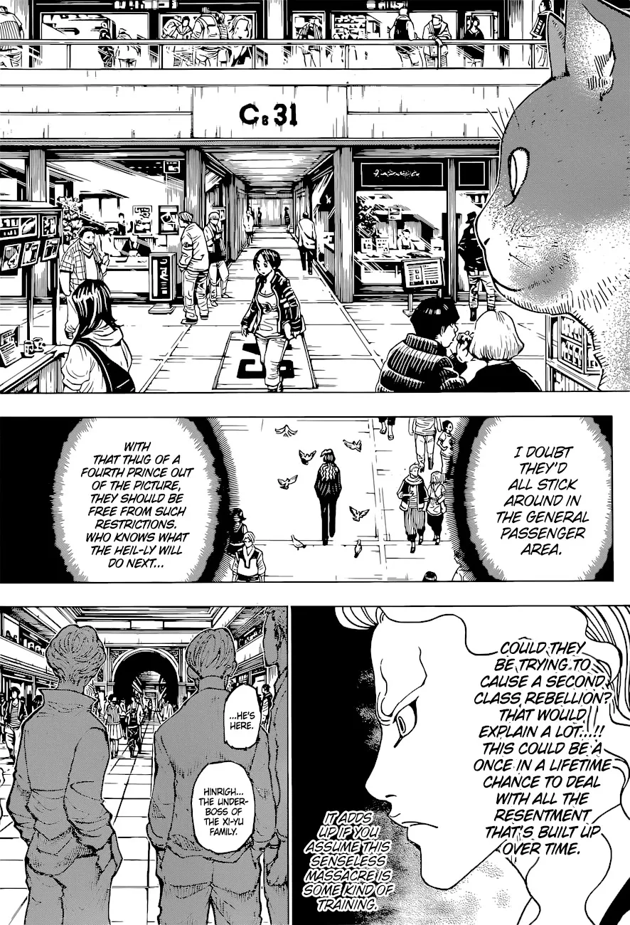 Hunter x Hunter Colored Manga, chapter 391, page 7
