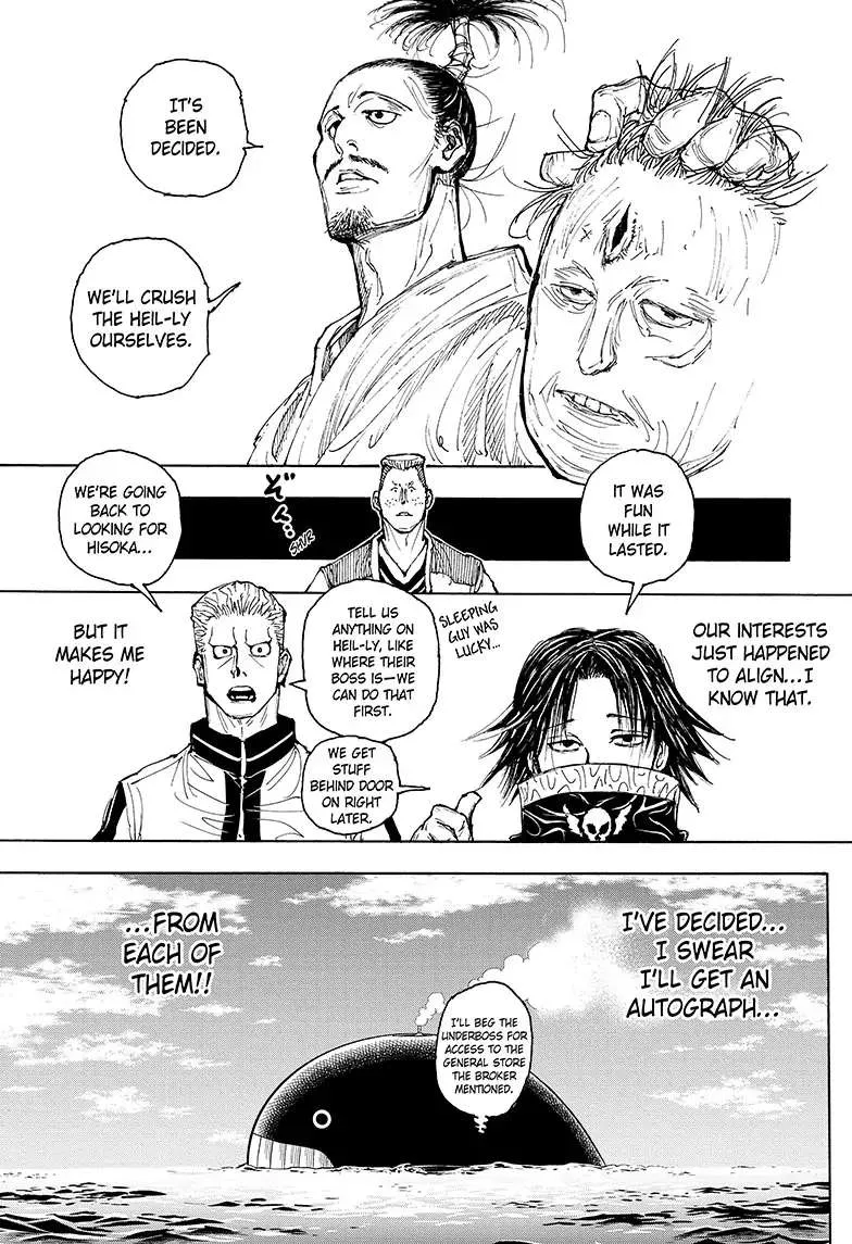 Hunter x Hunter Colored Manga, chapter 393, page 5