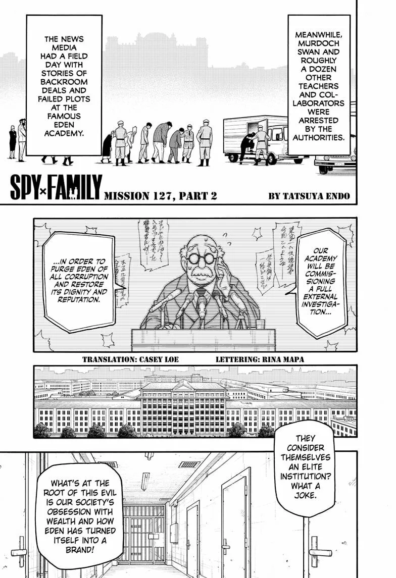 SPY x FAMILY Manga, chapter 127.2, page 1