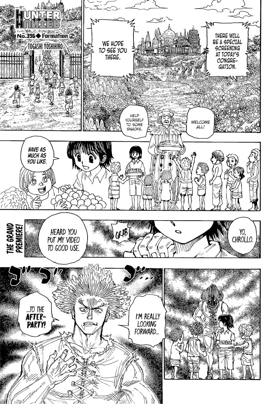 Hunter x Hunter Colored Manga, chapter 396, page 1