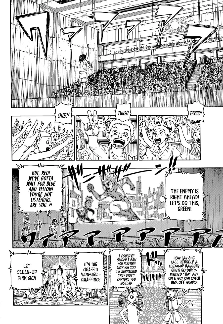 Hunter x Hunter Colored Manga, chapter 396, page 8