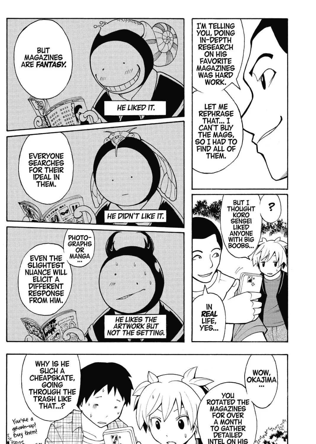 Assassination Classroom, chapter 56, page 21