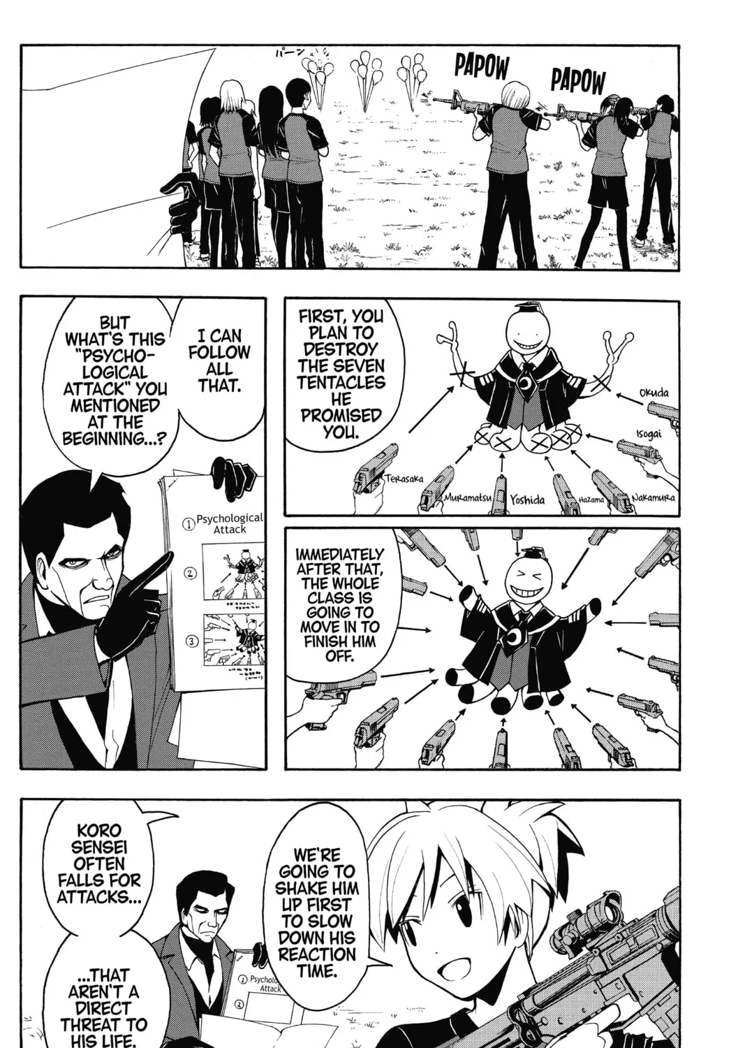 Assassination Classroom, chapter 57, page 13