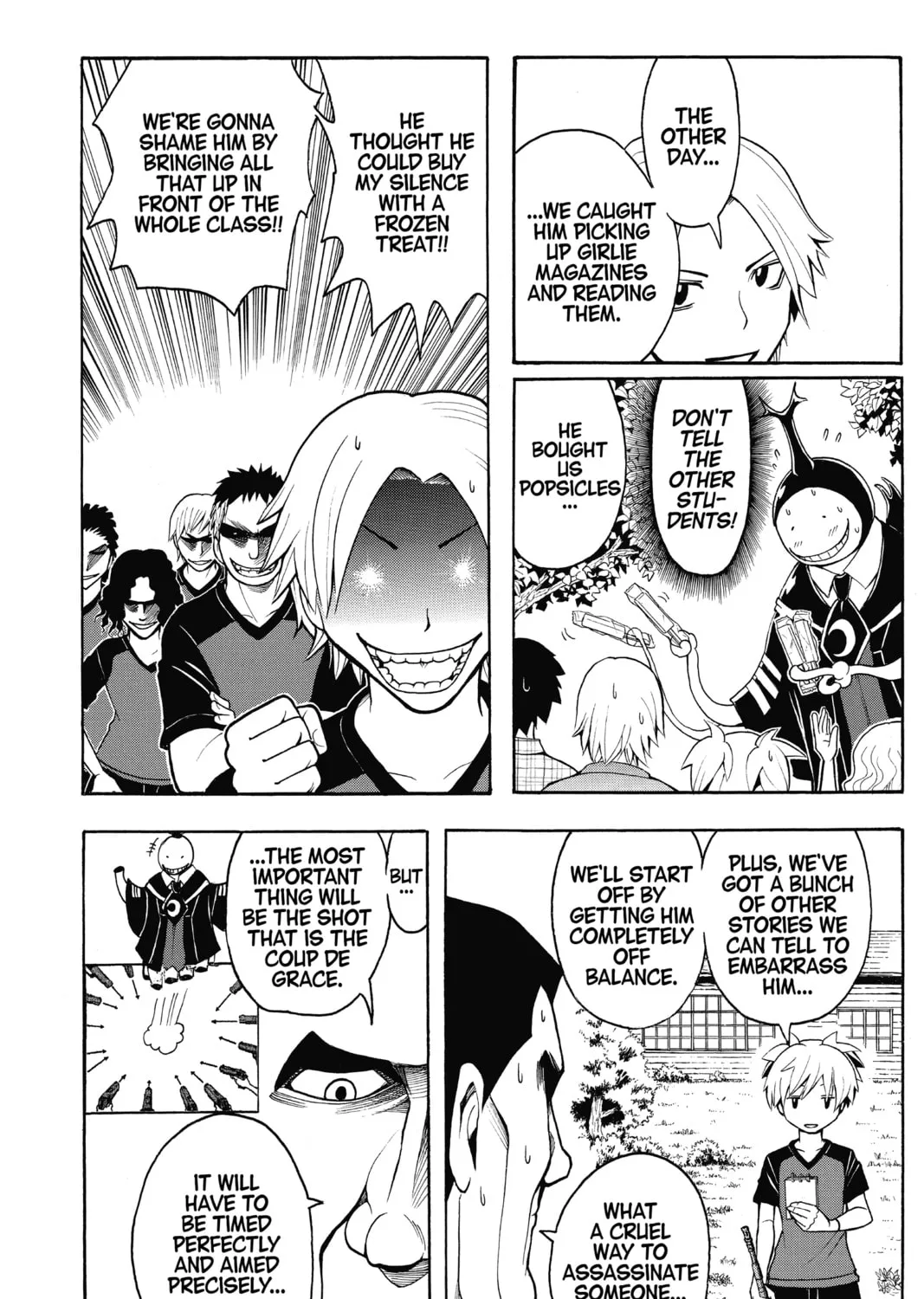 Assassination Classroom, chapter 57, page 15