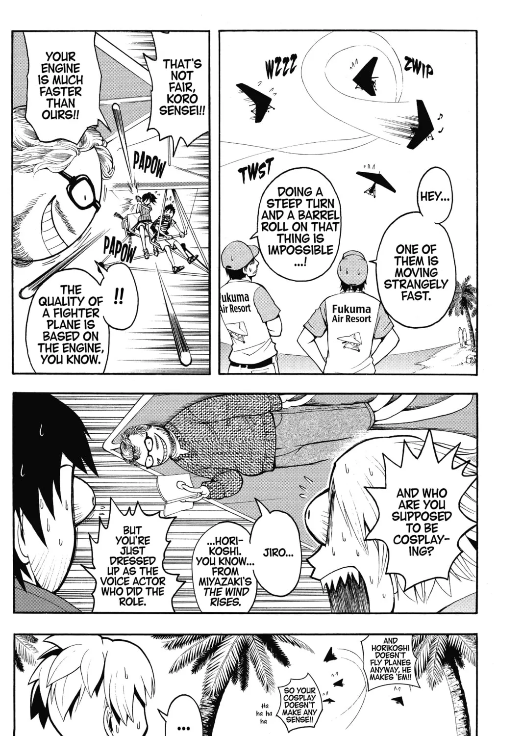 Assassination Classroom, chapter 58, page 9
