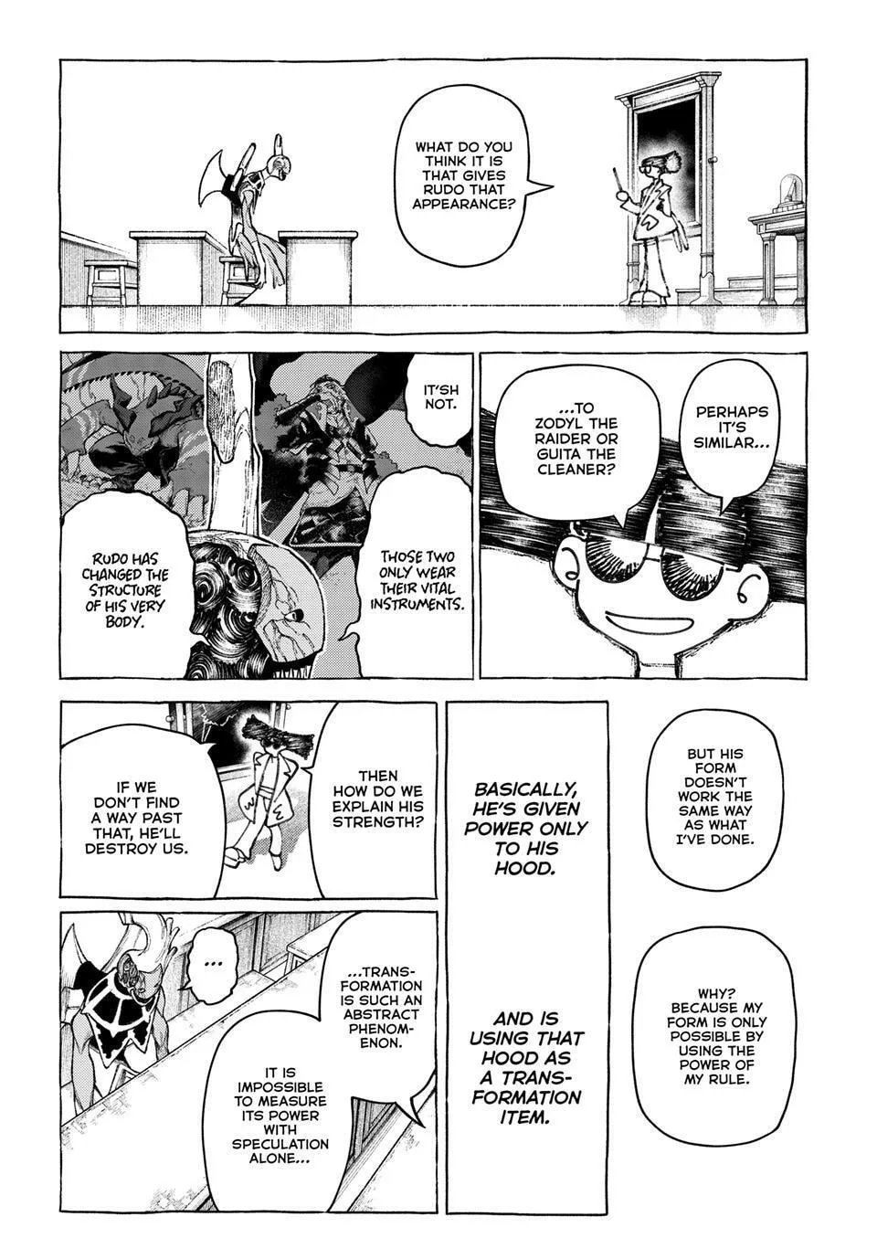 Gachiakuta Manga, chapter 160, page 9