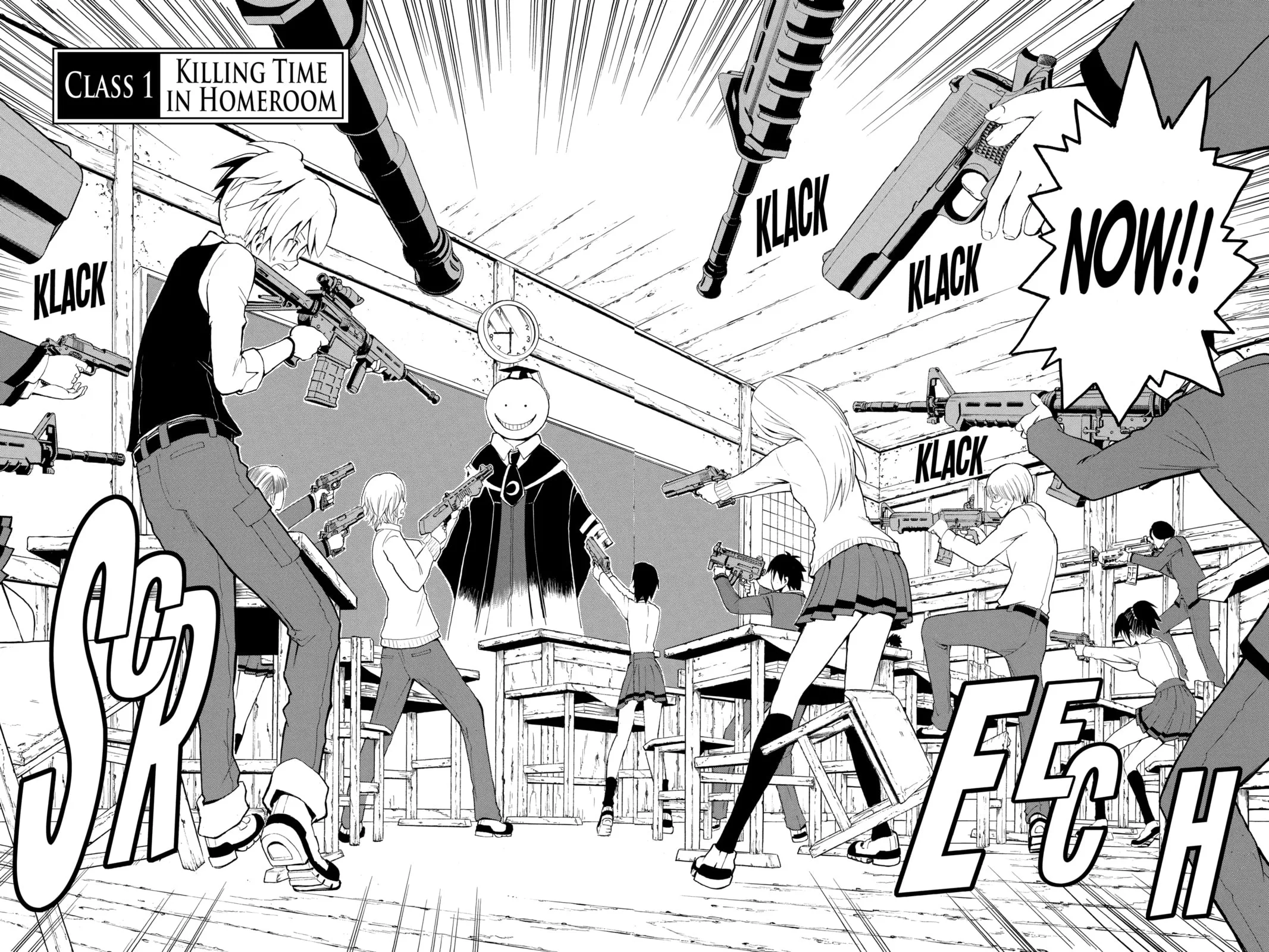 Assassination Classroom, chapter 1, page 4
