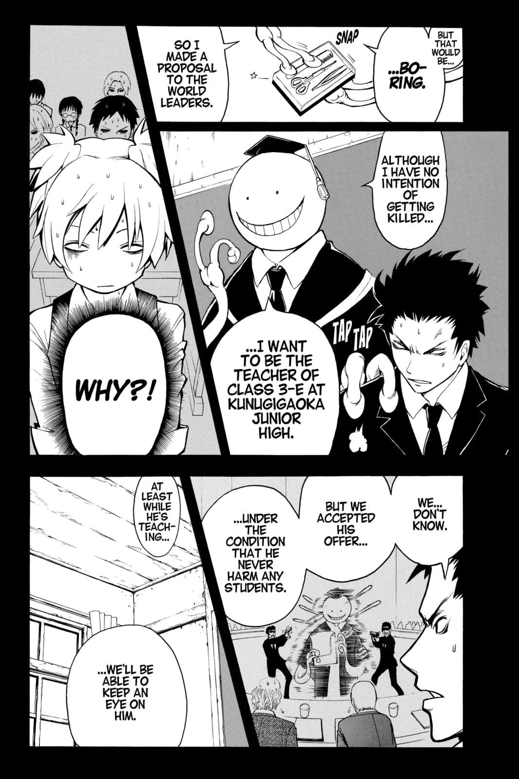 Assassination Classroom, chapter 1, page 30