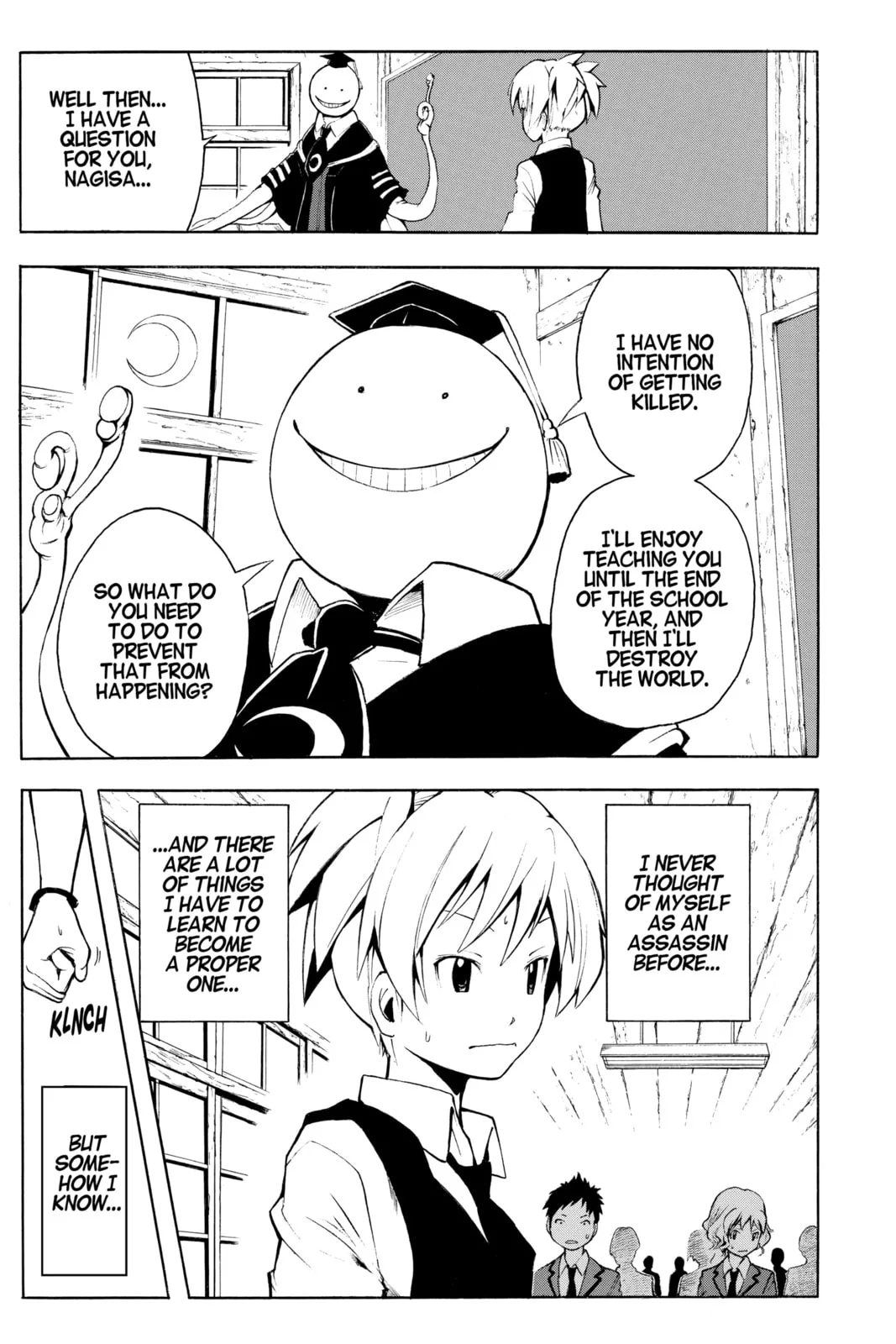 Assassination Classroom, chapter 1, page 67