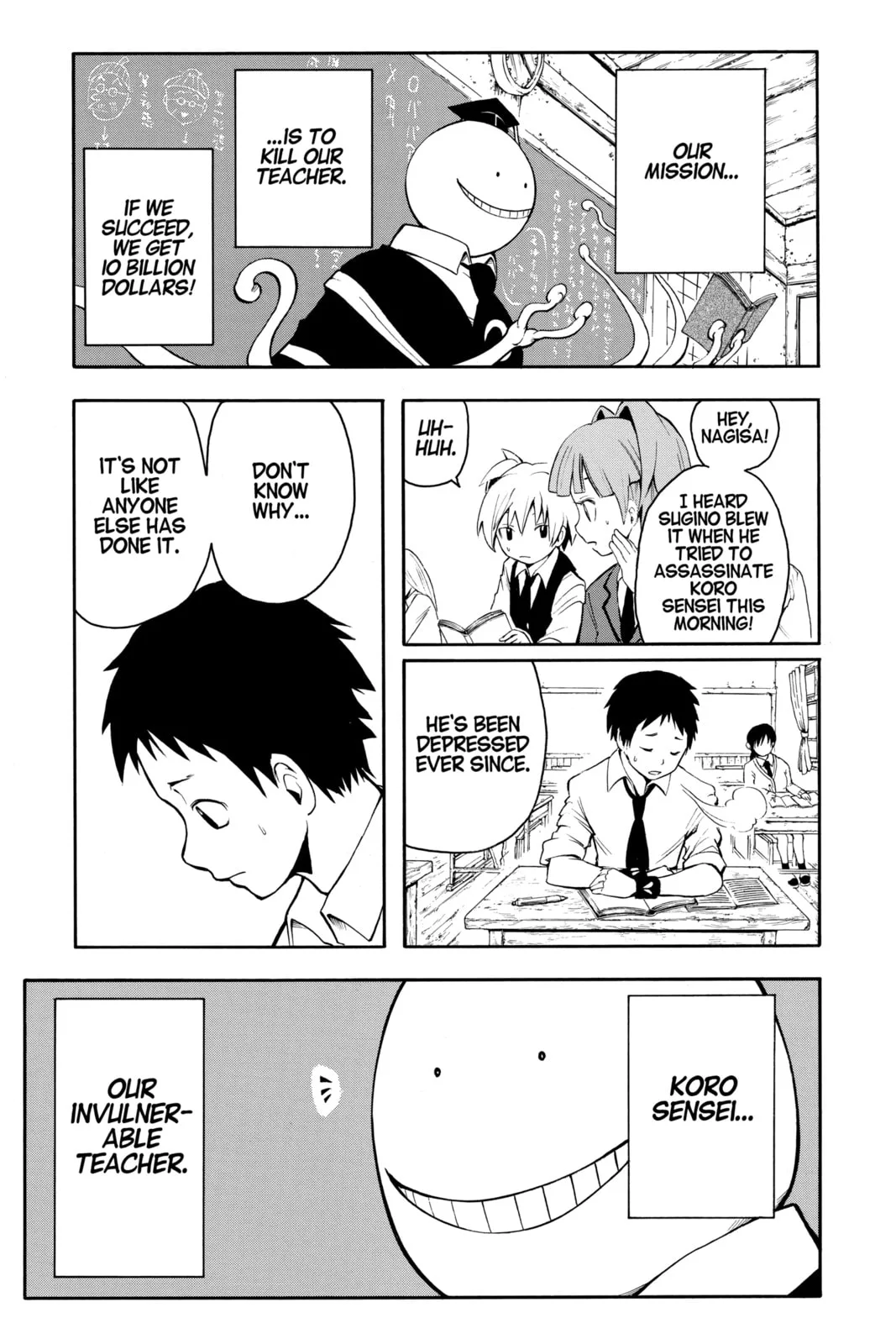 Assassination Classroom, chapter 2, page 14