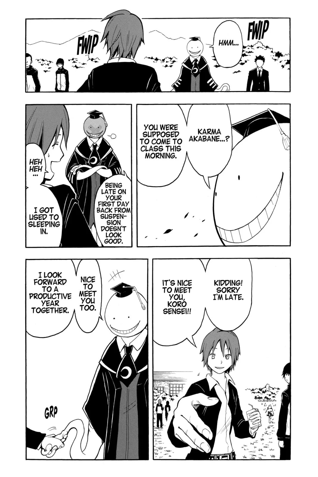 Assassination Classroom, chapter 4, page 26