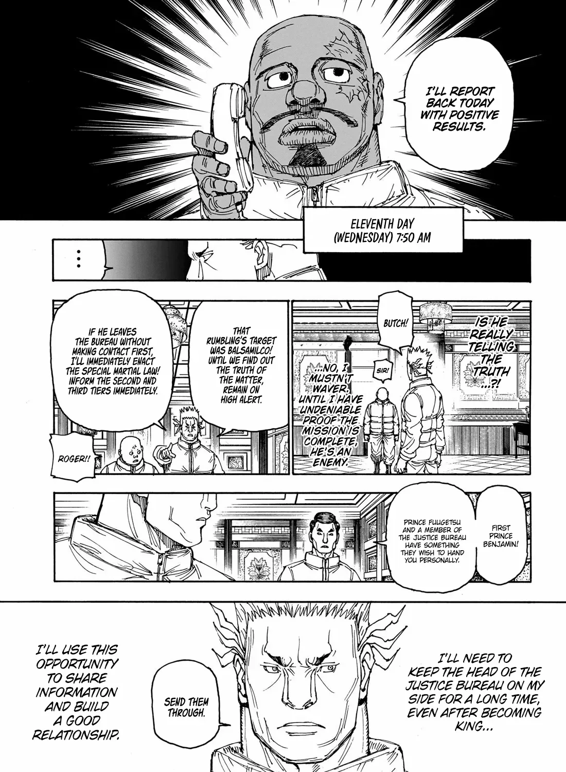 Hunter x Hunter Colored Manga, chapter 403, page 17