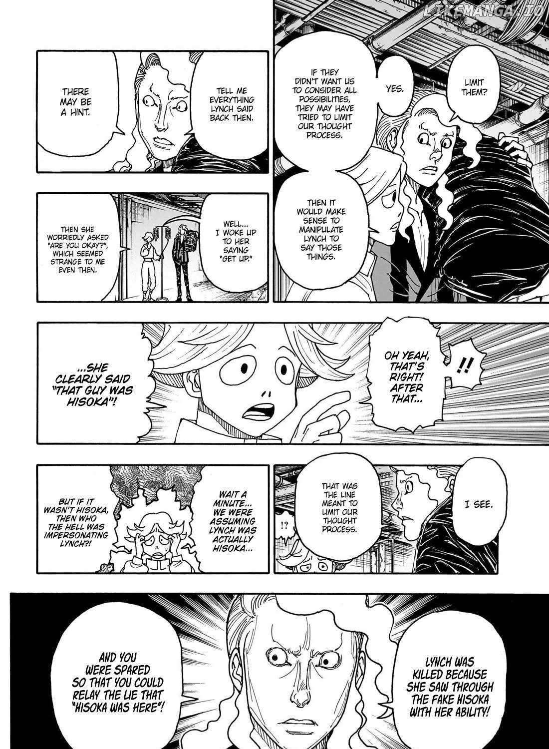 Hunter x Hunter Colored Manga, chapter 406, page 17