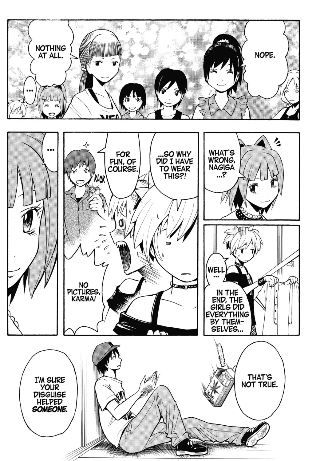Assassination Classroom, chapter 66, page 37