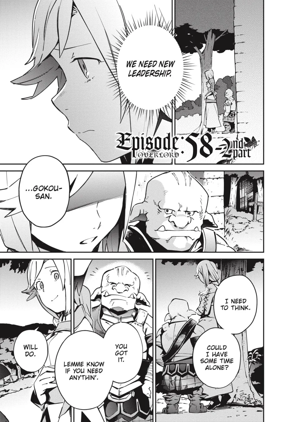 Overlord, chapter 58.2, page 1