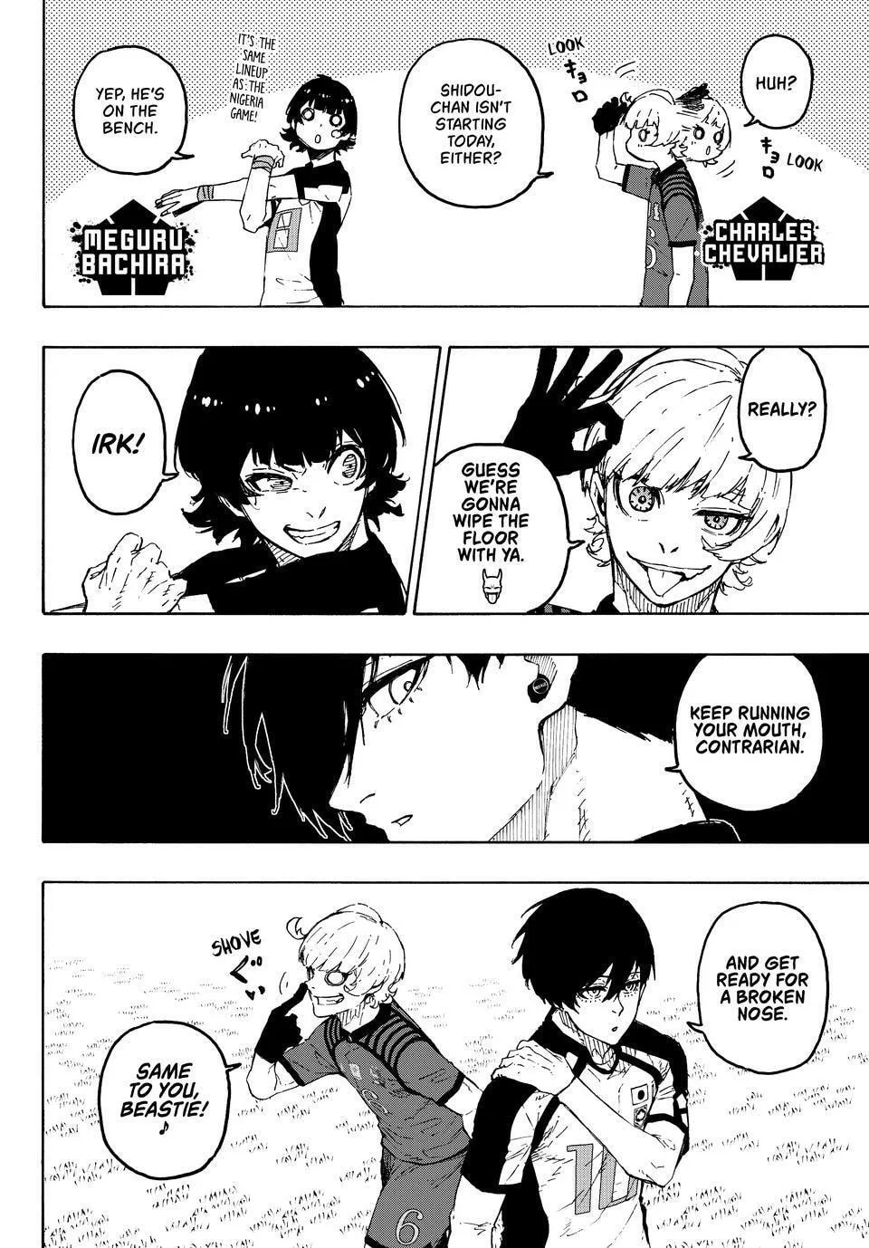 B Lock Manga, chapter 330, page 6