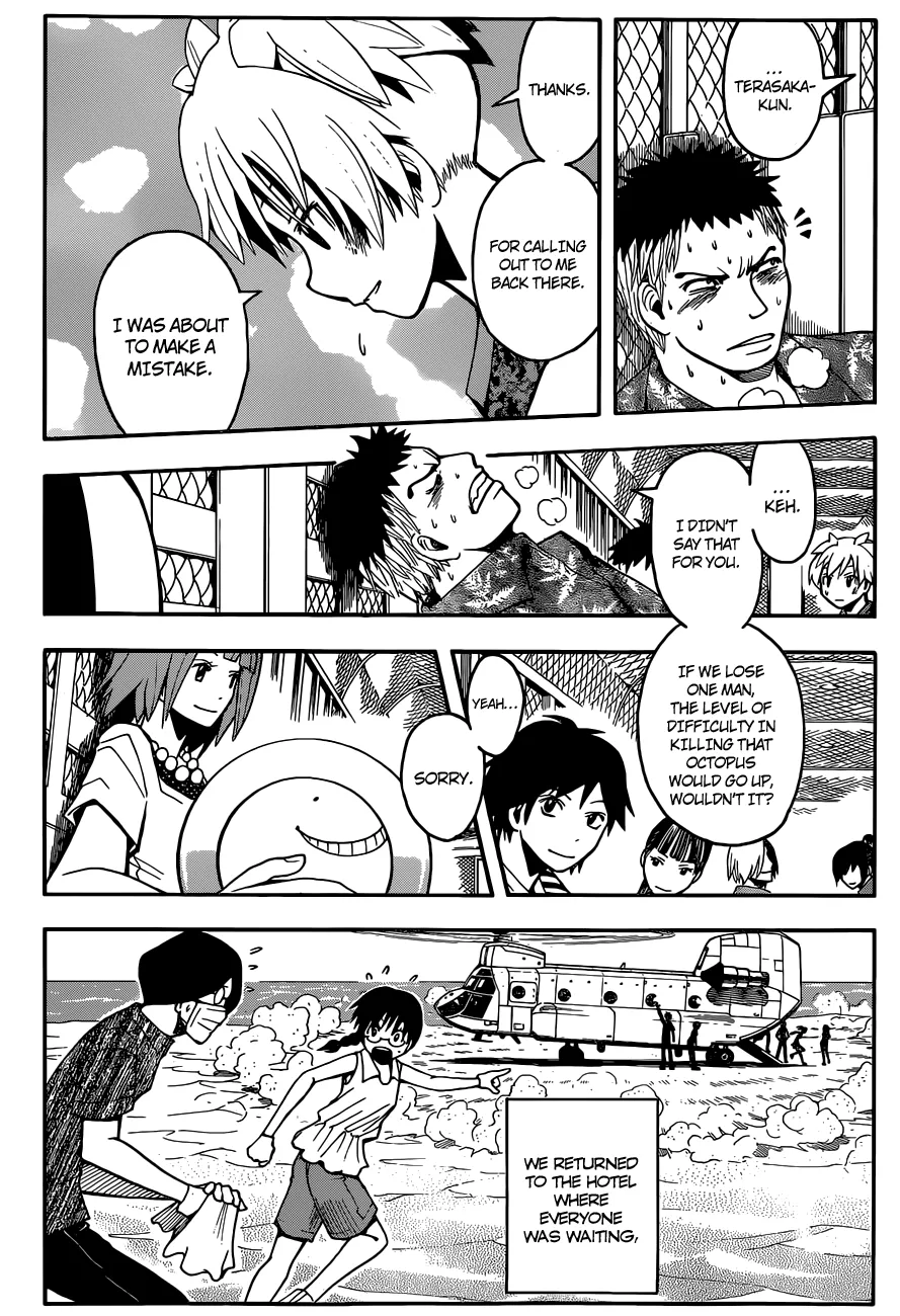 Assassination Classroom, chapter 73, page 12