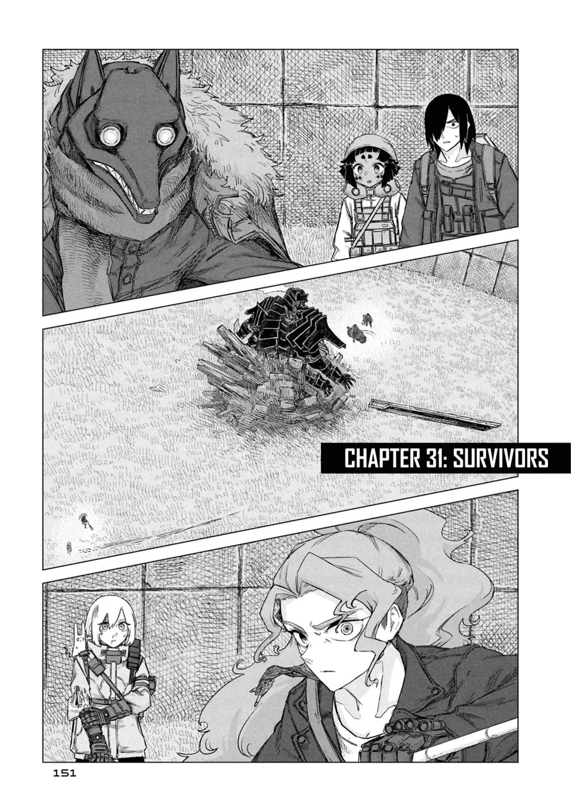 The Color of the End: Mission in the Apocalypse, chapter 31, page 1