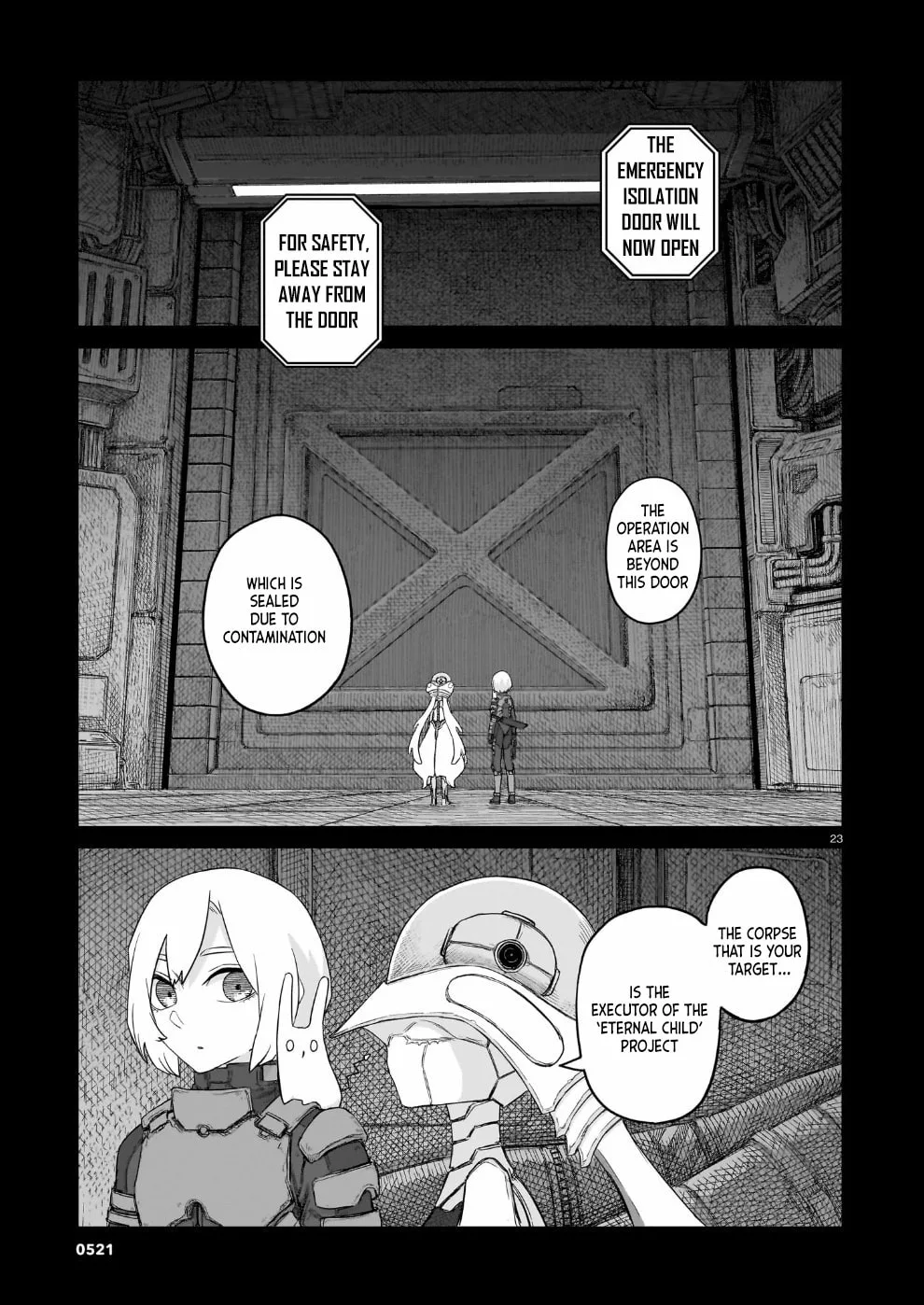 The Color of the End: Mission in the Apocalypse, chapter 34, page 23