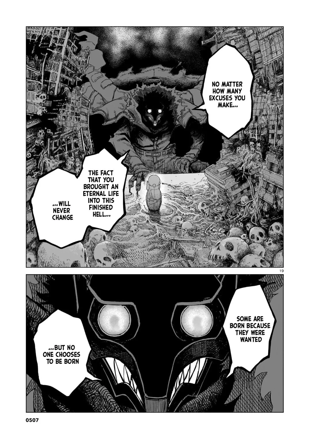 The Color of the End: Mission in the Apocalypse, chapter 36, page 19