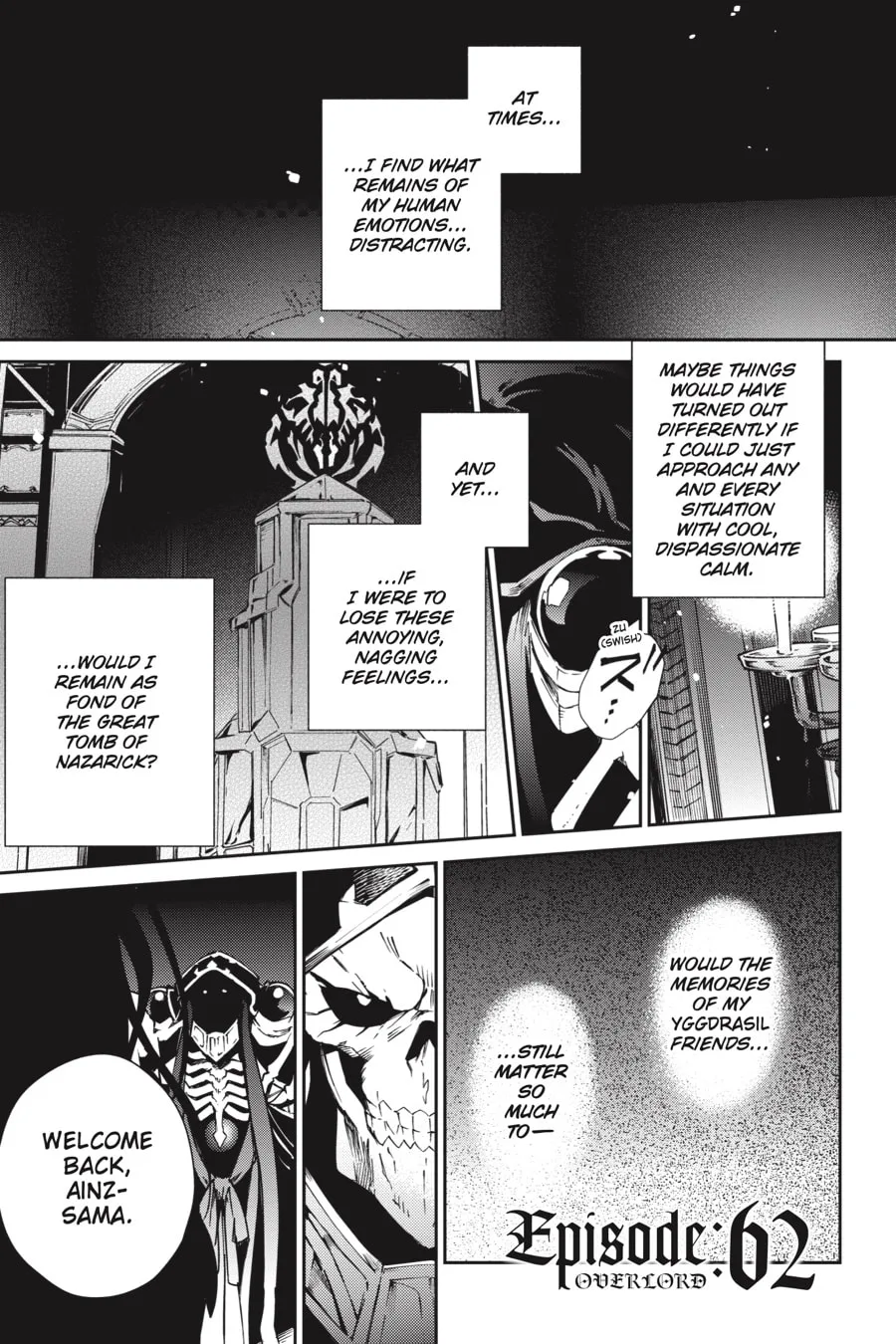 Overlord, chapter 62, page 1