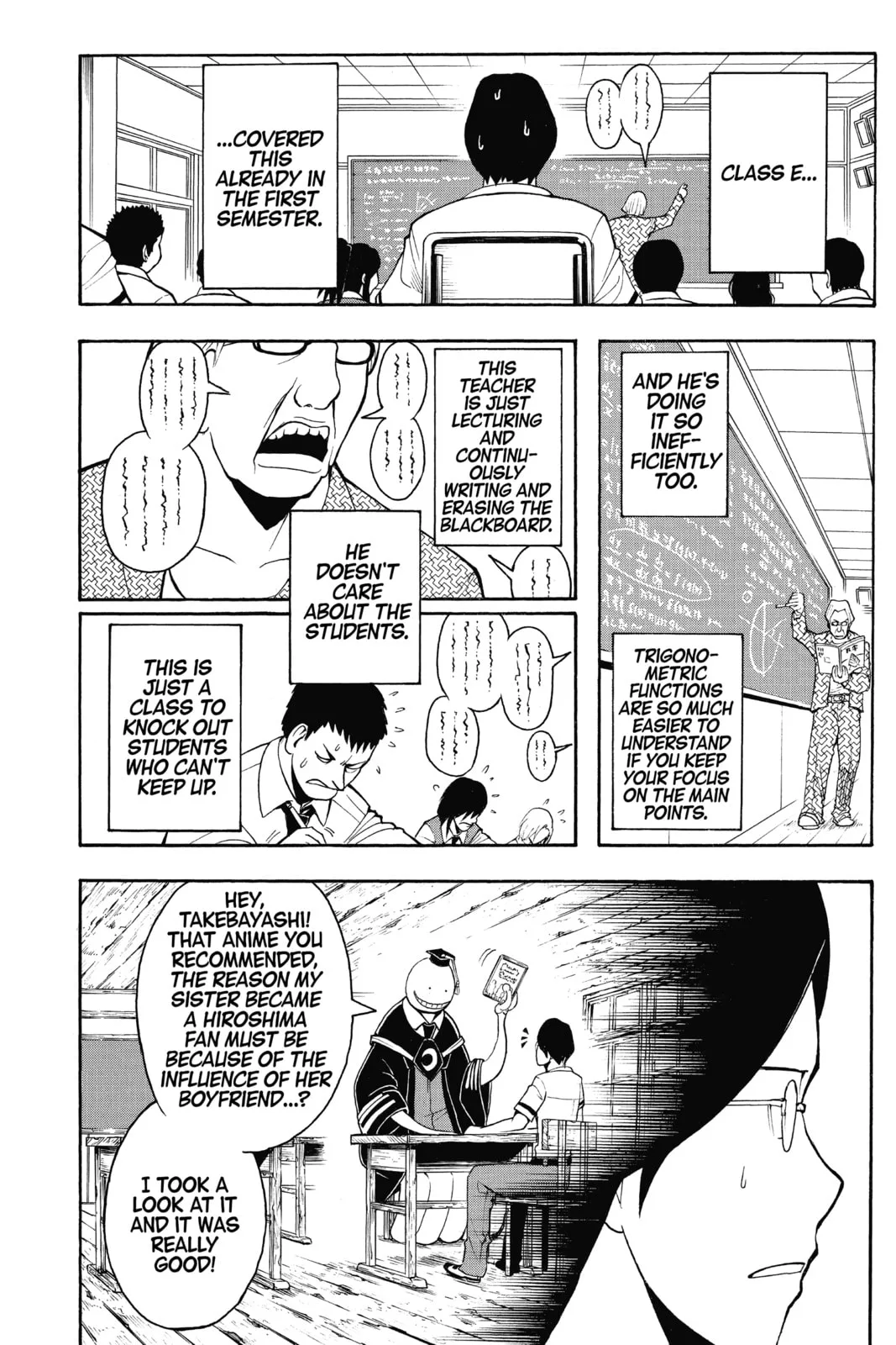 Assassination Classroom, chapter 78, page 8