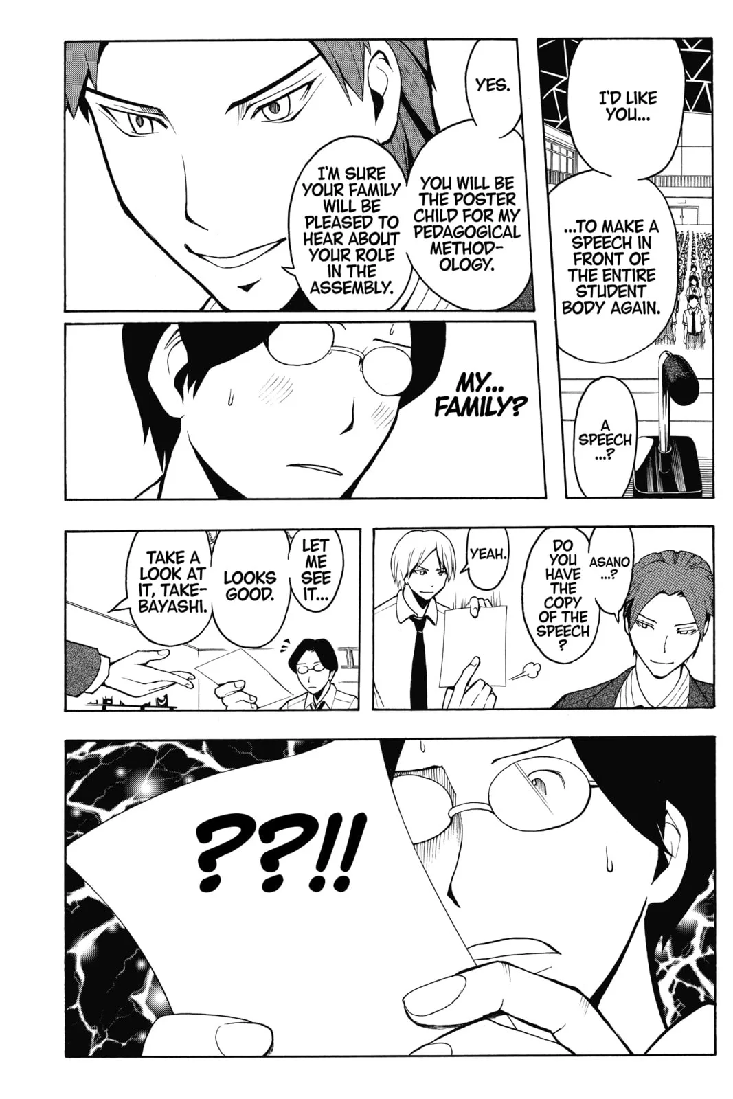 Assassination Classroom, chapter 78, page 18