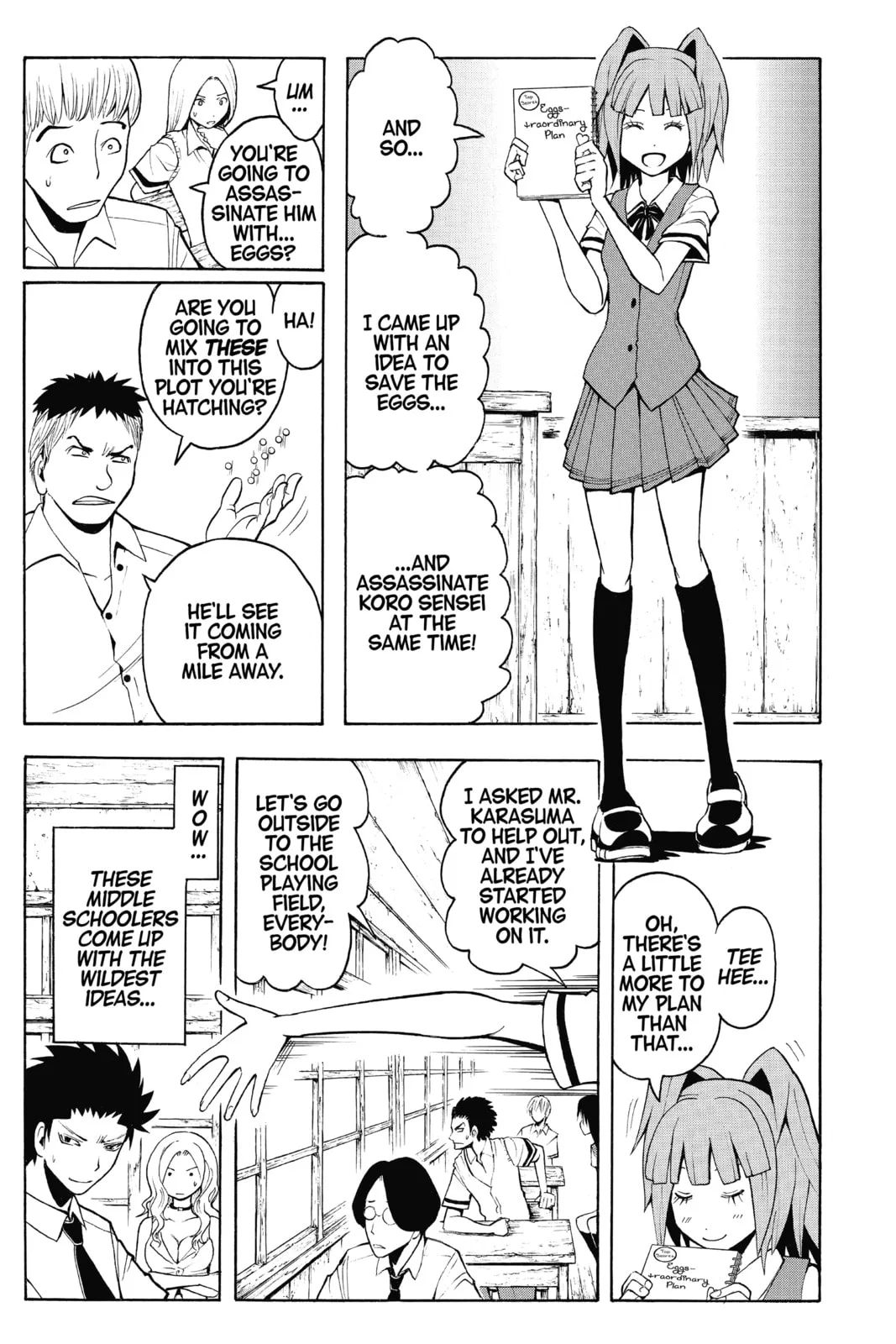 Assassination Classroom, chapter 80, page 3