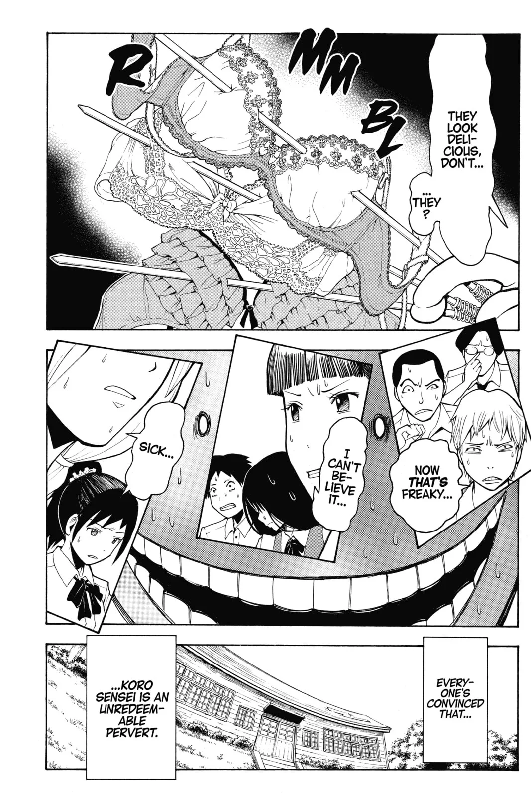 Assassination Classroom, chapter 83, page 8