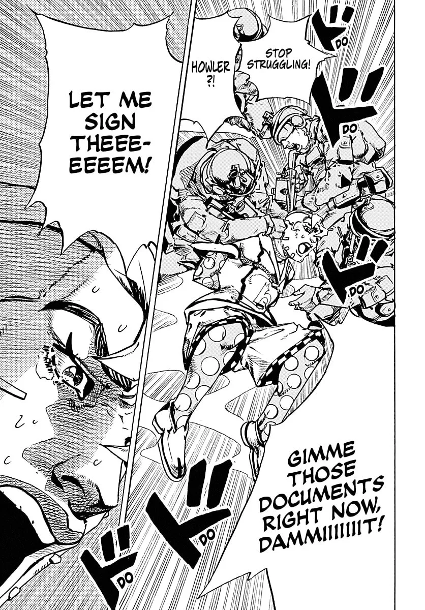 JoJo Bizarre Adventure Part 9: The JoJoLands, chapter 32, page 22